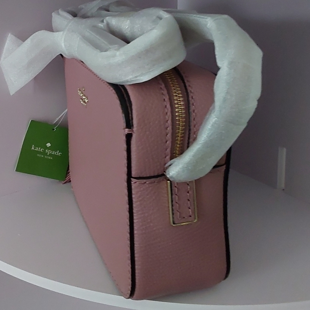 Kate Spade Blush Pink Camera Crossbody Bag With Gold Hardware - Picture 4 of 7